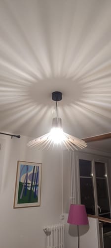 Customer photo review of Azur teinté Chêne | Suspension