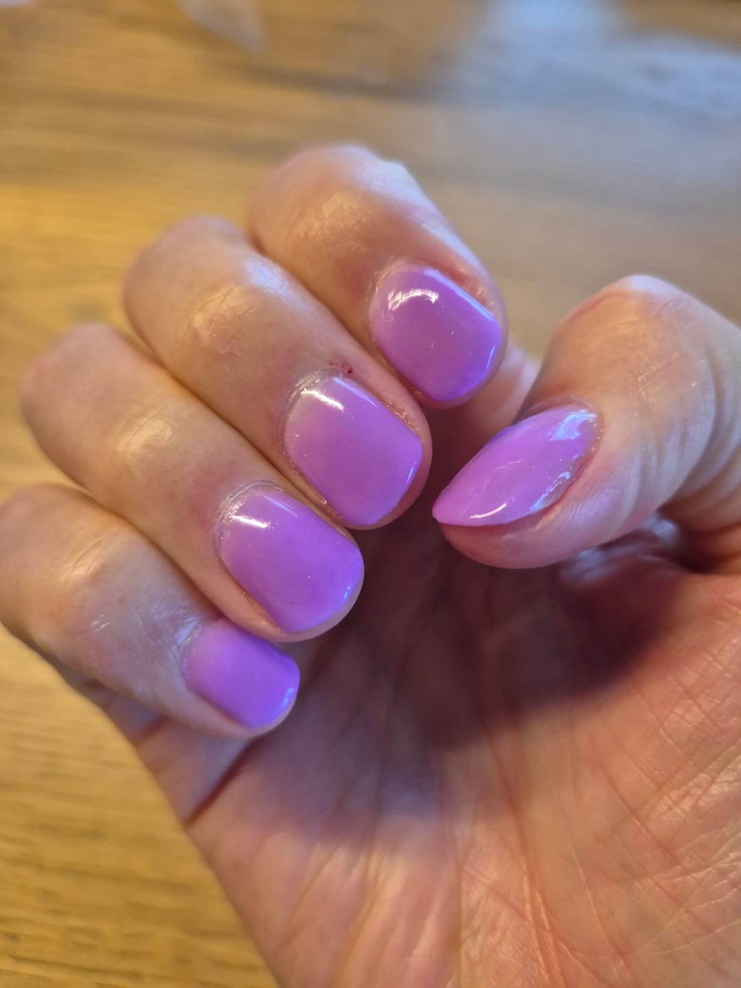 Customer photo review of Fandango Pink Dipping Powder