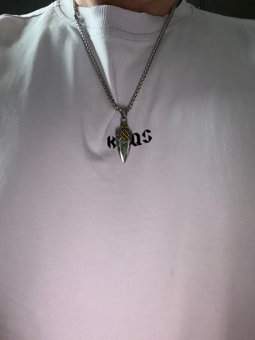 Customer photo review of Gungnir Necklace