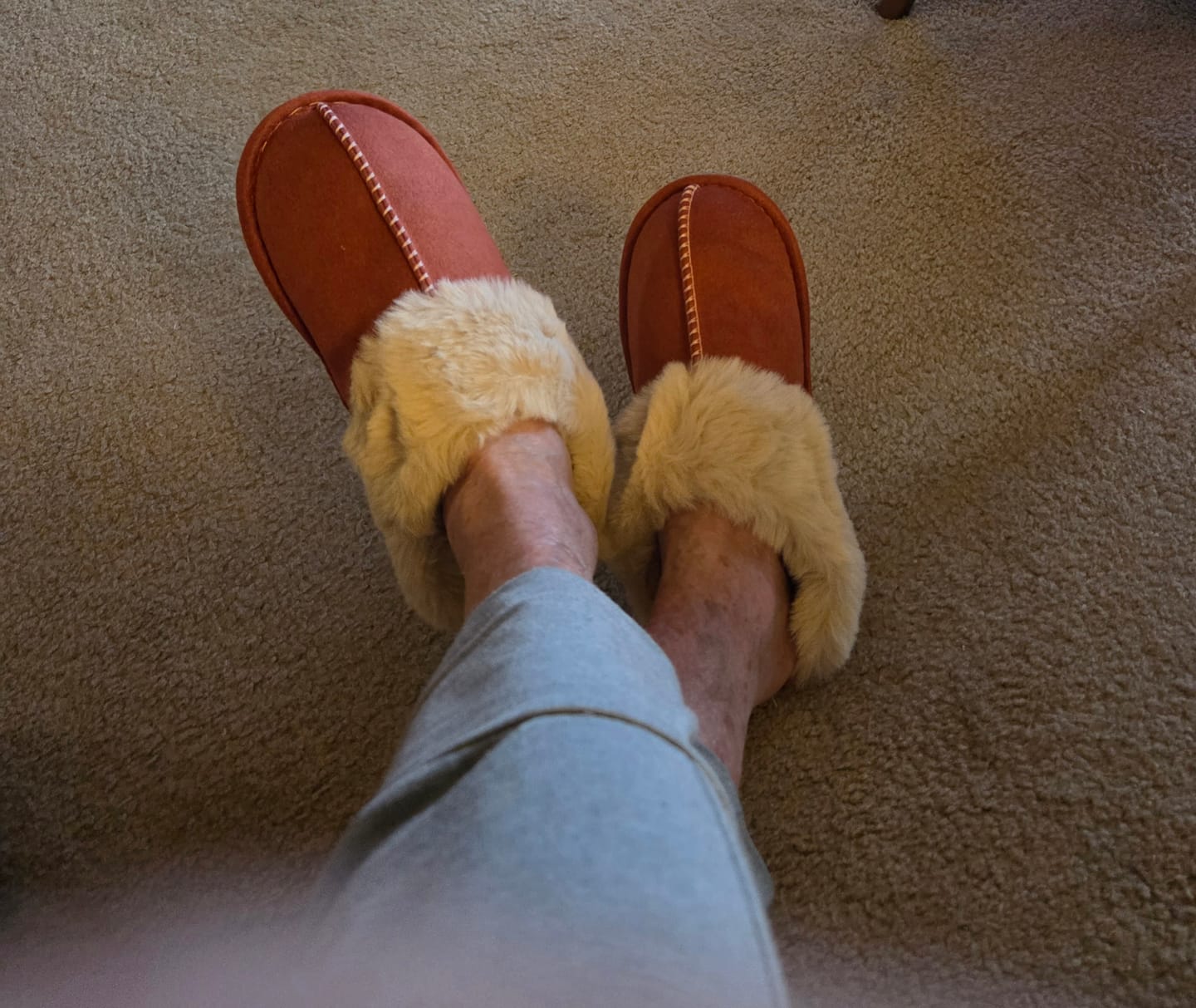 Customer photo review of Nordic Comfy Slippers