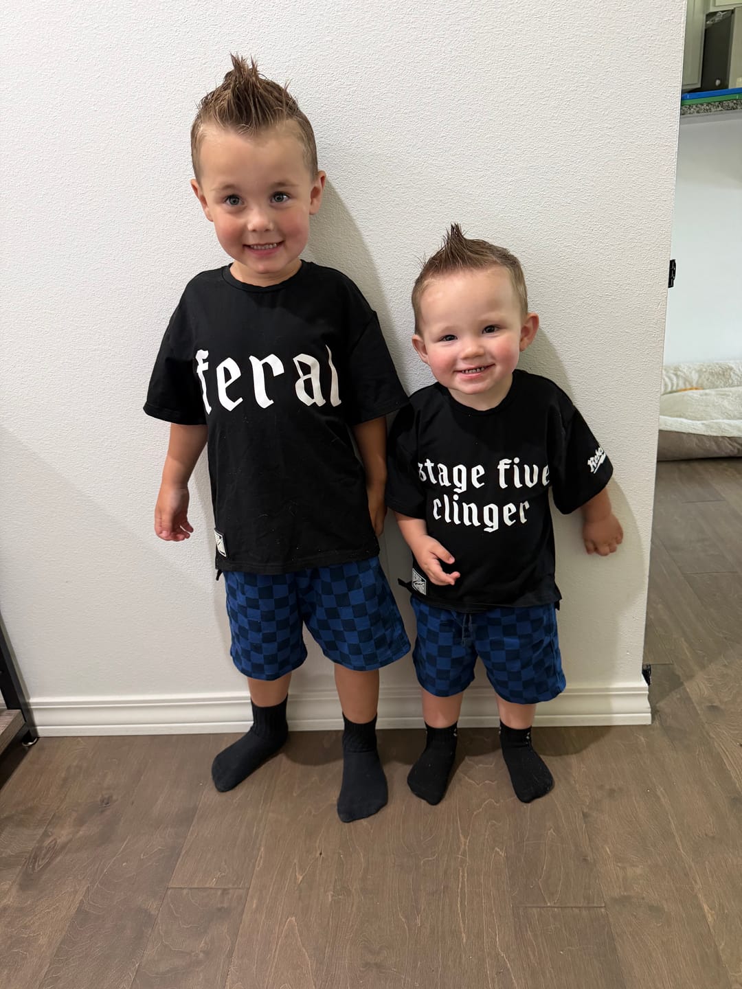 Customer photo review of Short Sleeve Tee in Feral