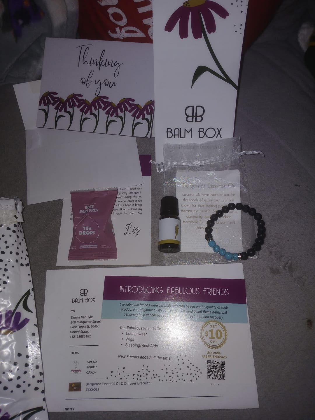 Customer photo review of Bergamot Essential Oil & Diffuser Bracelet