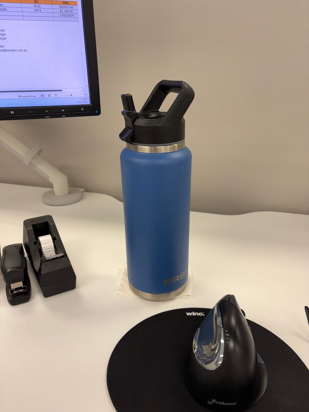 Customer photo review of 1000ml Bottle - Sip Lid