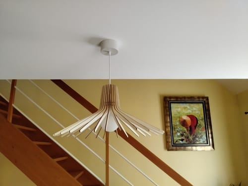 Customer photo review of Azur teinté Chêne | Suspension