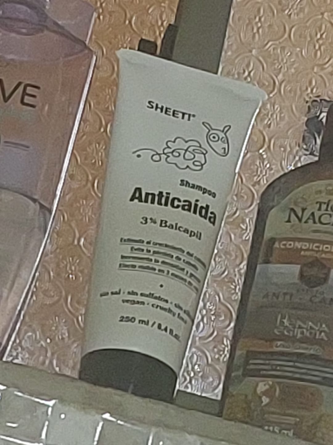 Customer photo review of Pack Anticaída de Cabello para 3 Meses