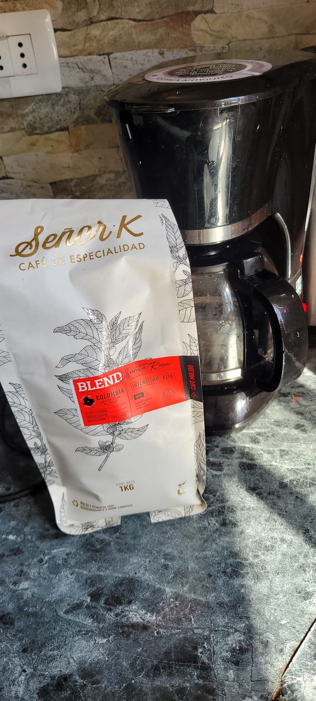 Customer photo review of Colombia | Blend Santa Rosa Bolsa 1 KG | MOLIDO