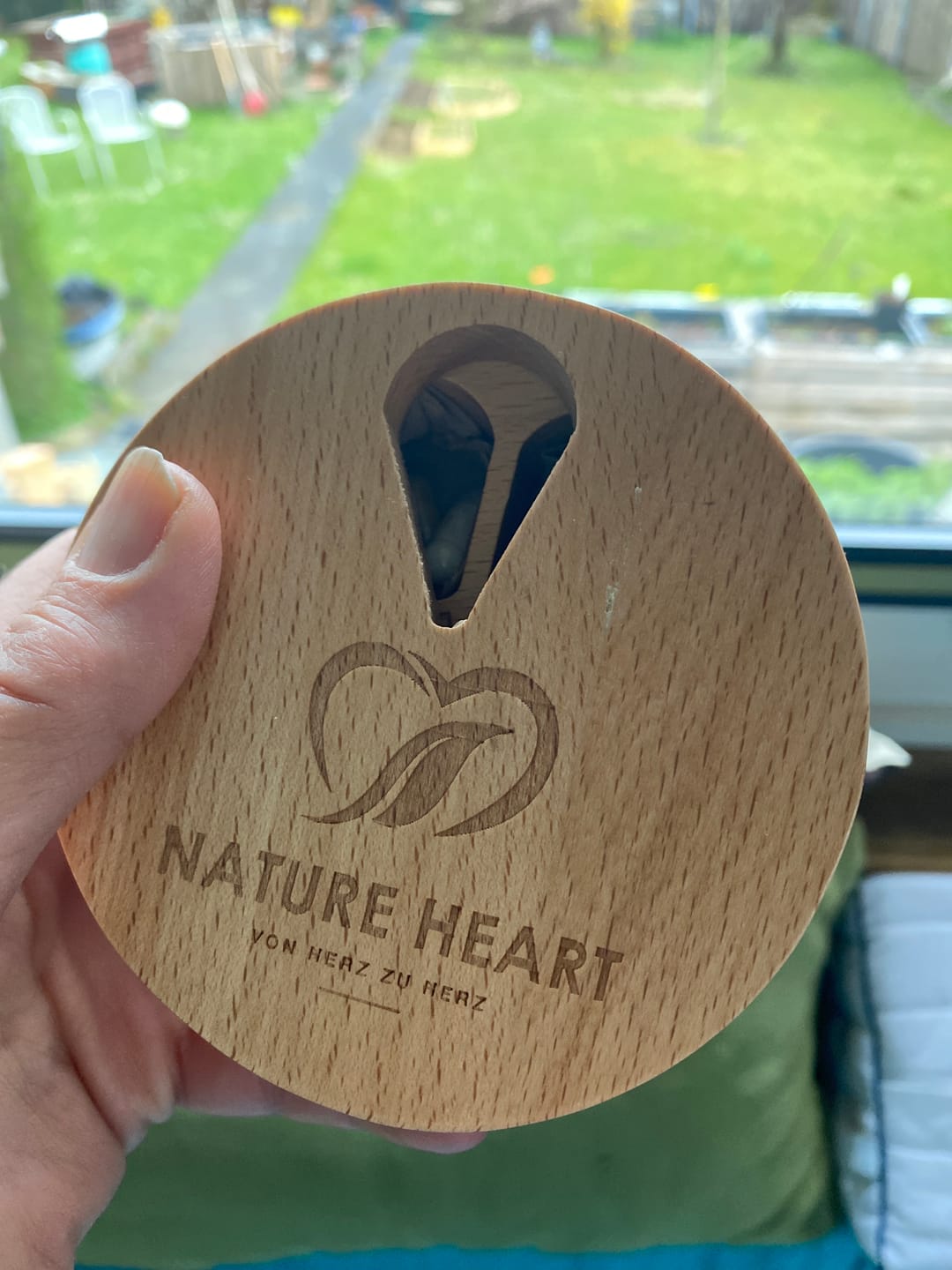 Customer photo review of Tabletten Kapsel - Holz Dosierbox