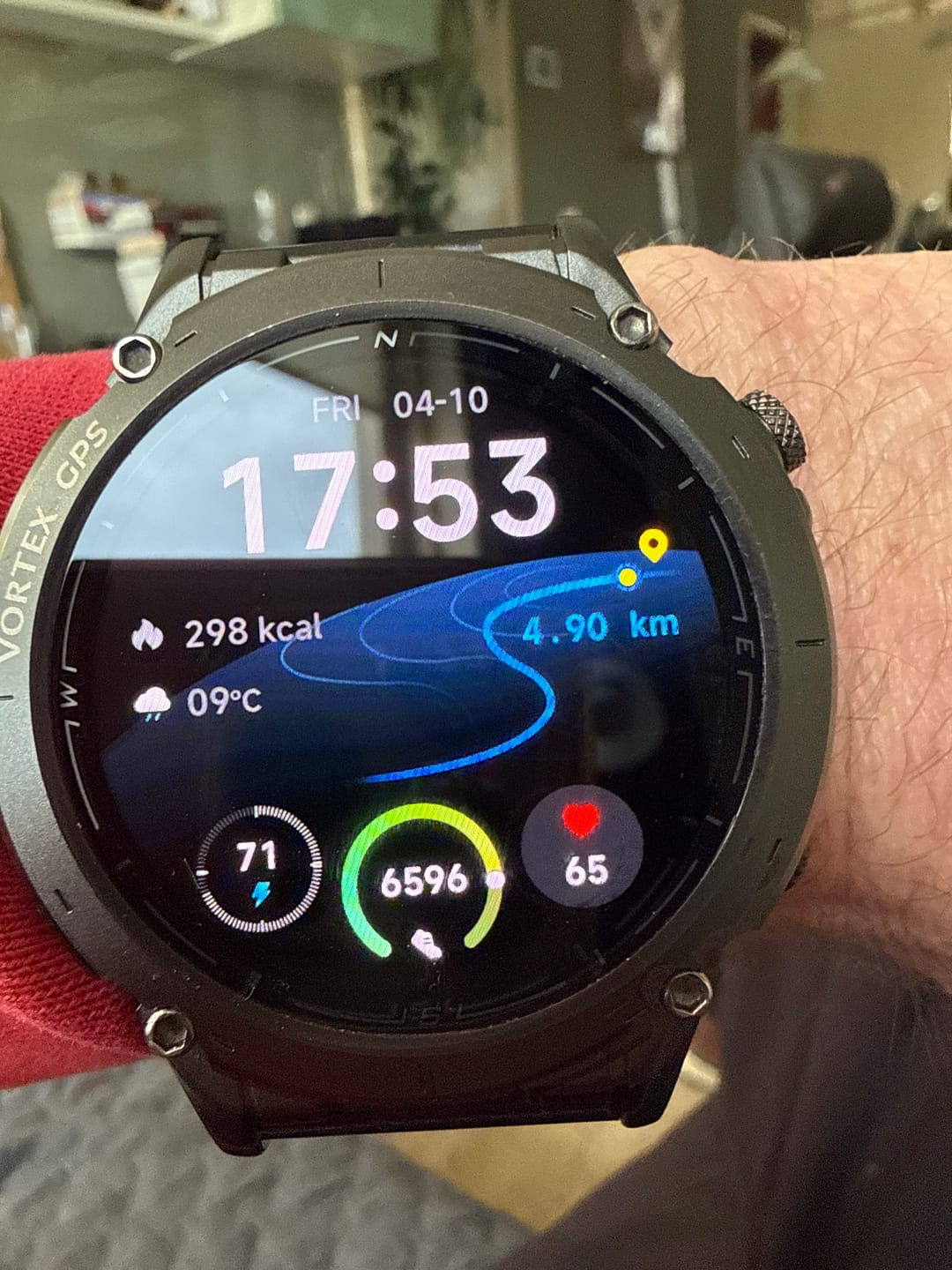 Customer photo review of Siltcon® Vortex GPS Smartwatch