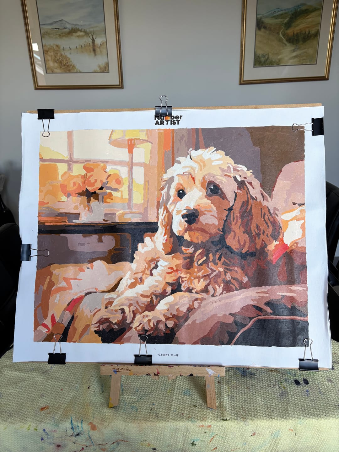 Customer photo review of Couch Cockapoo