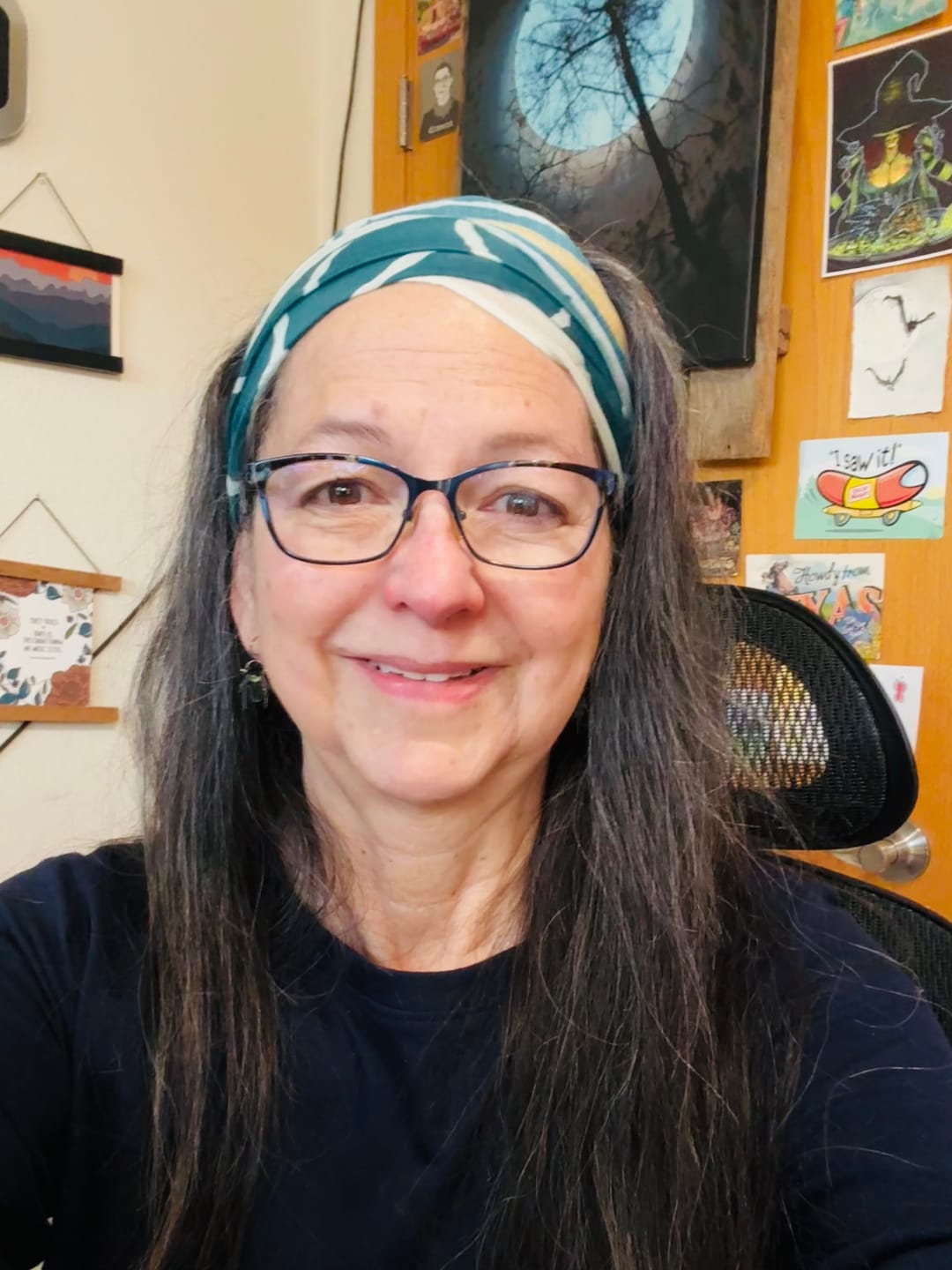 Customer photo review of Celestial Scarf