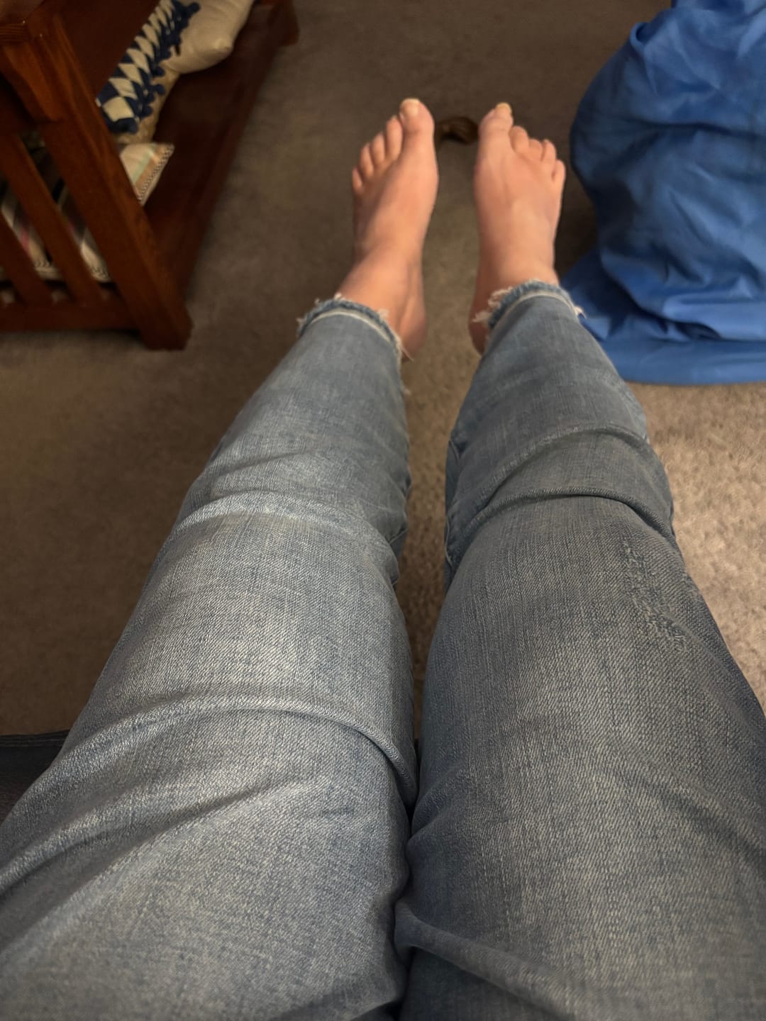 Customer photo review of Damaged Denim  *FINAL SALE*