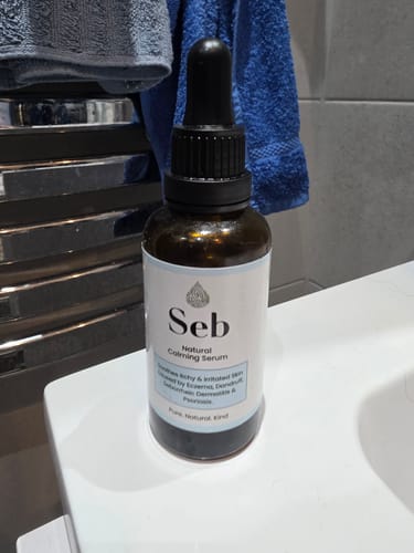 Customer photo review of Seb Natural Calming Serum