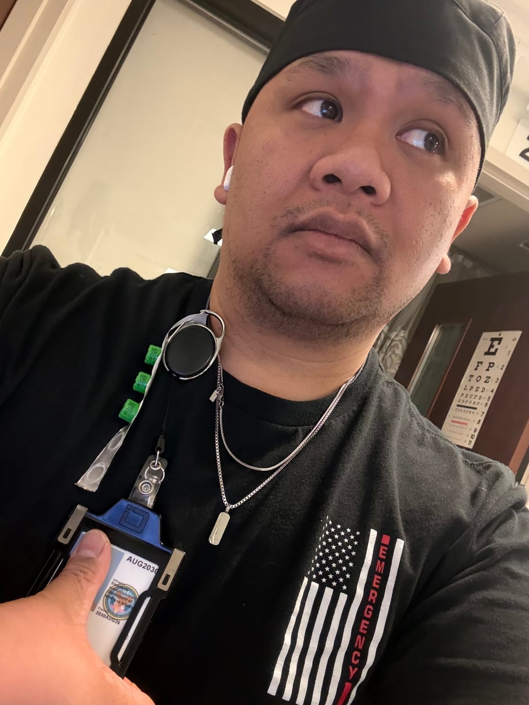 Customer photo review of Minimal Pendant Necklace Duo