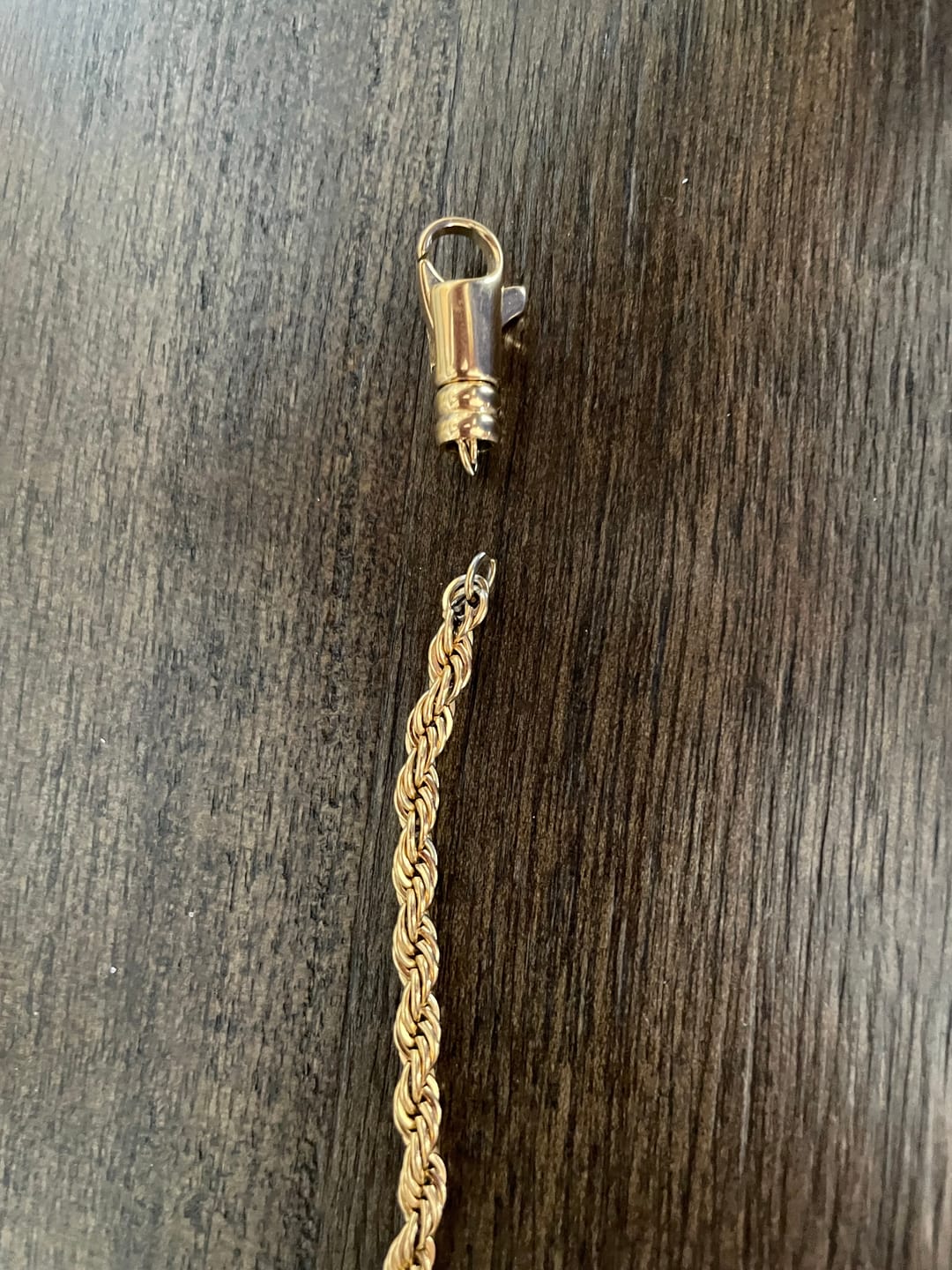 Customer photo review of Premium Rope Chain (Gold) 4mm