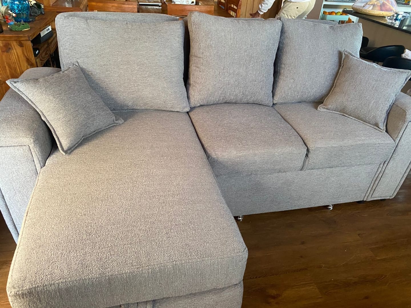 Customer photo review of Sofá cama Siena seccional