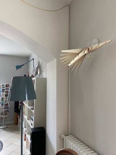 Customer photo review of Albatros teinté Chêne | Applique