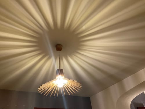 Customer photo review of Azur teinté Chêne | Suspension