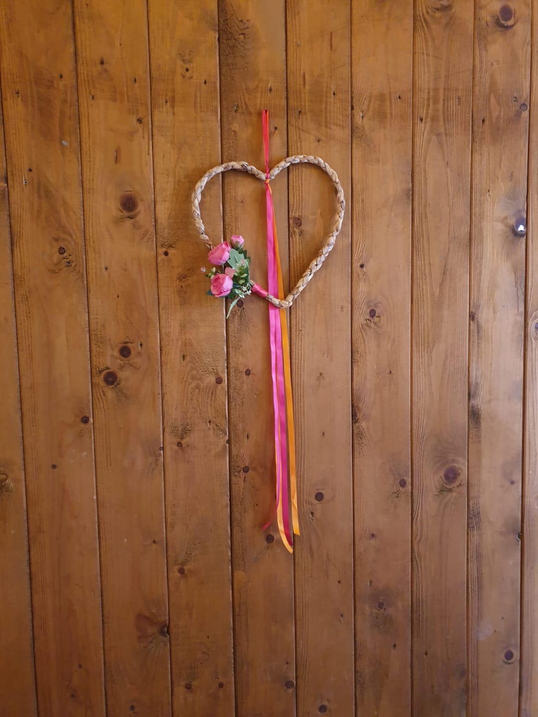 Customer photo review of Satinband 12 mm x 25 m orange