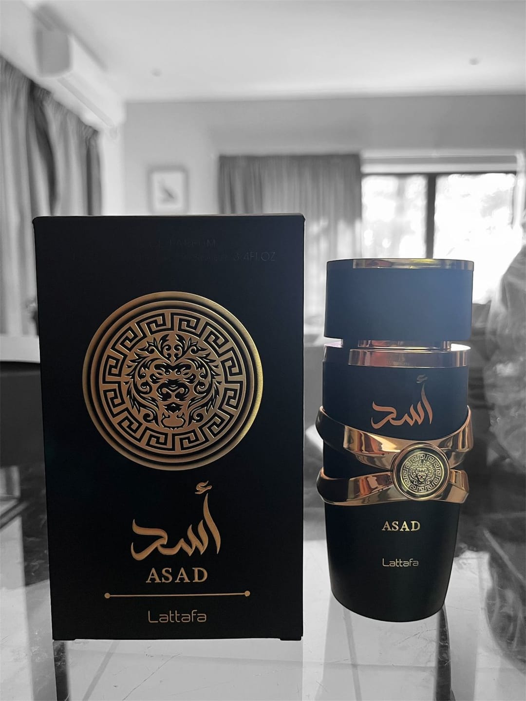 Customer photo review of Asad Lattafa 100ml edp