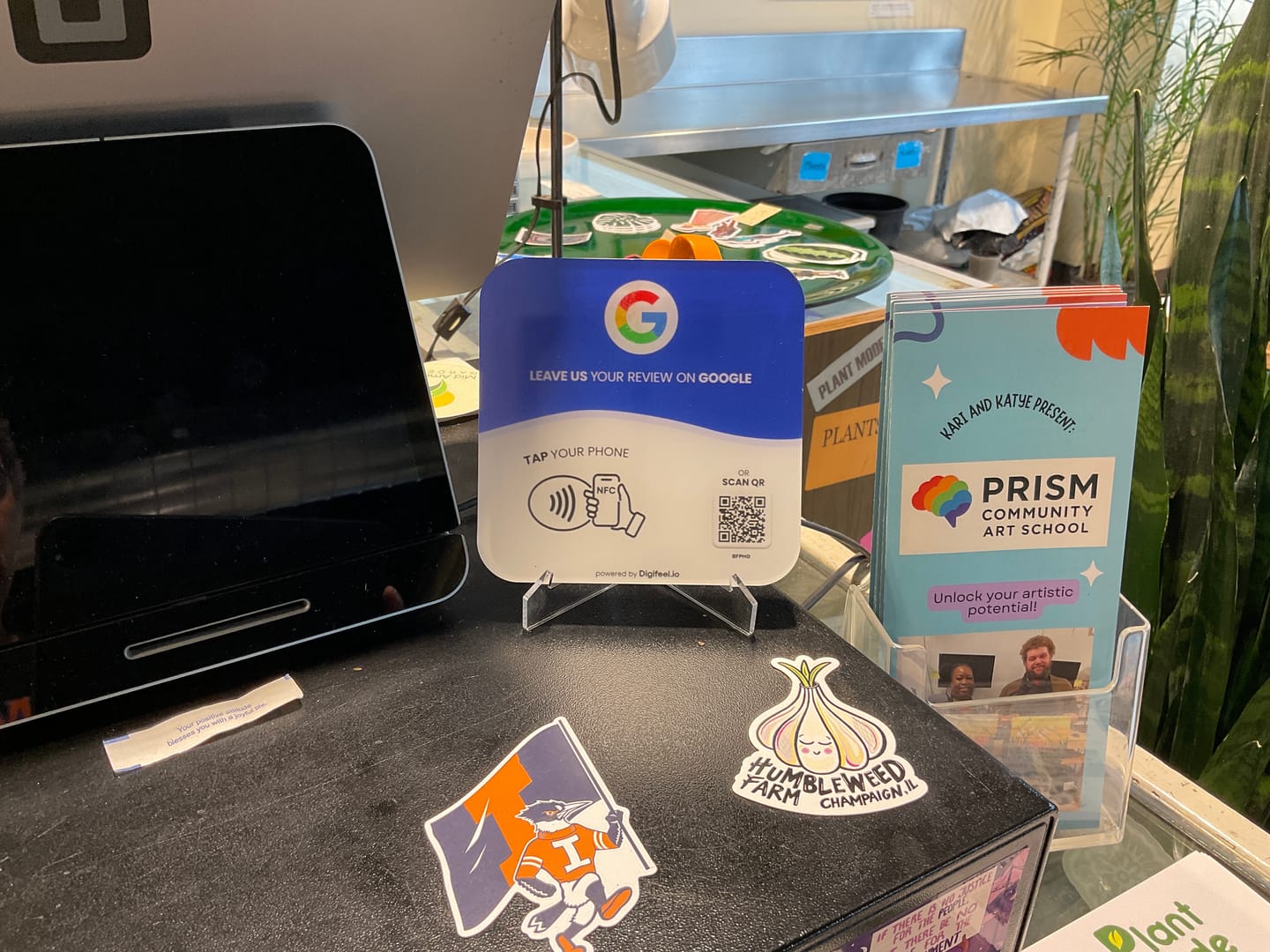 Customer photo review of Stand for Digifeel Plate