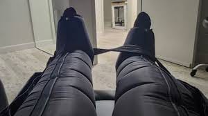 Customer photo review of Nicebeam RecoveryFlow Compression Boots