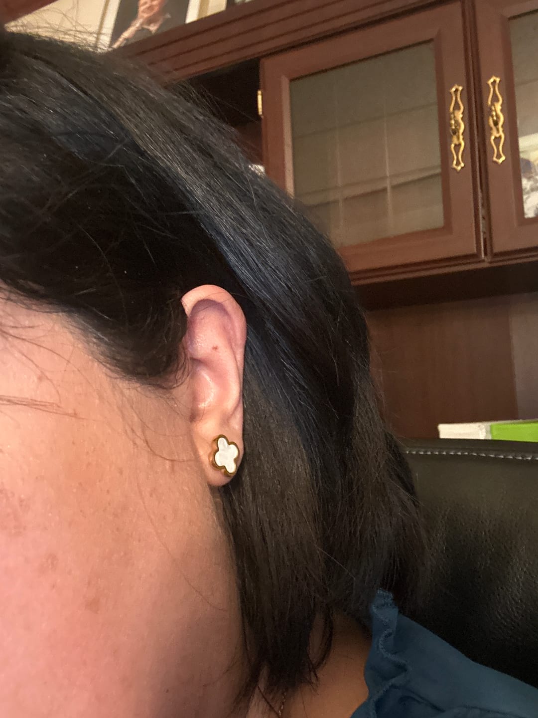 Customer photo review of Nova Earrings (Bundle)