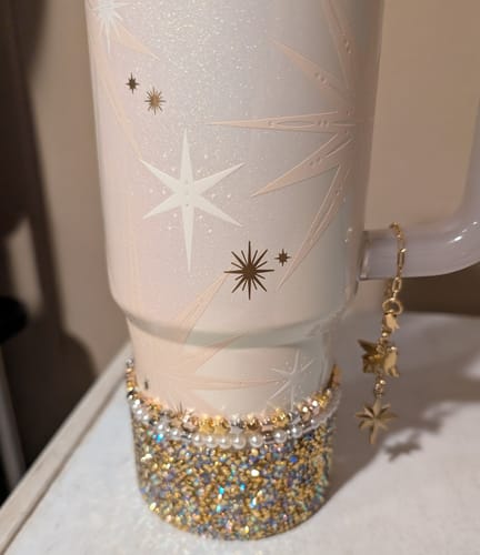 Customer photo review of Ice Gold Druzy BLING  Boot
