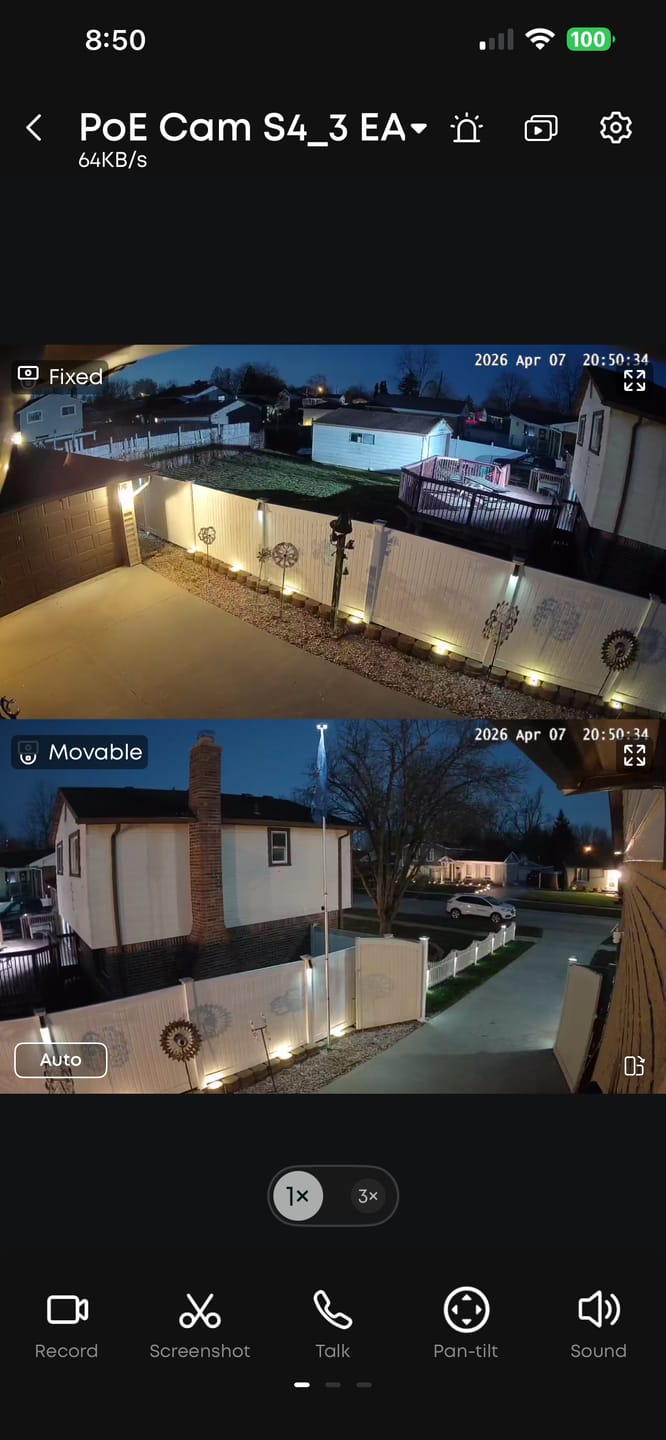 Customer photo review of TSUN Grey Shell White Solar Deck Lights