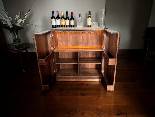 Customer photo review of Vrunt Bar Cabinet