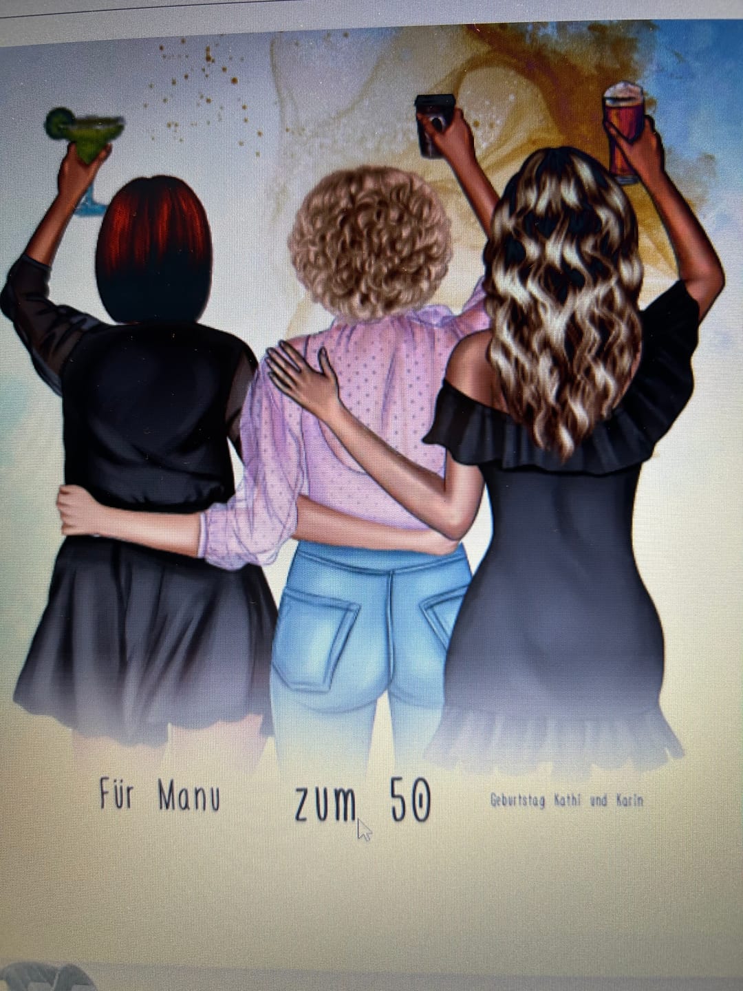 Customer photo review of Tasse - Besties, Beste Freundinnen - personalisierbar