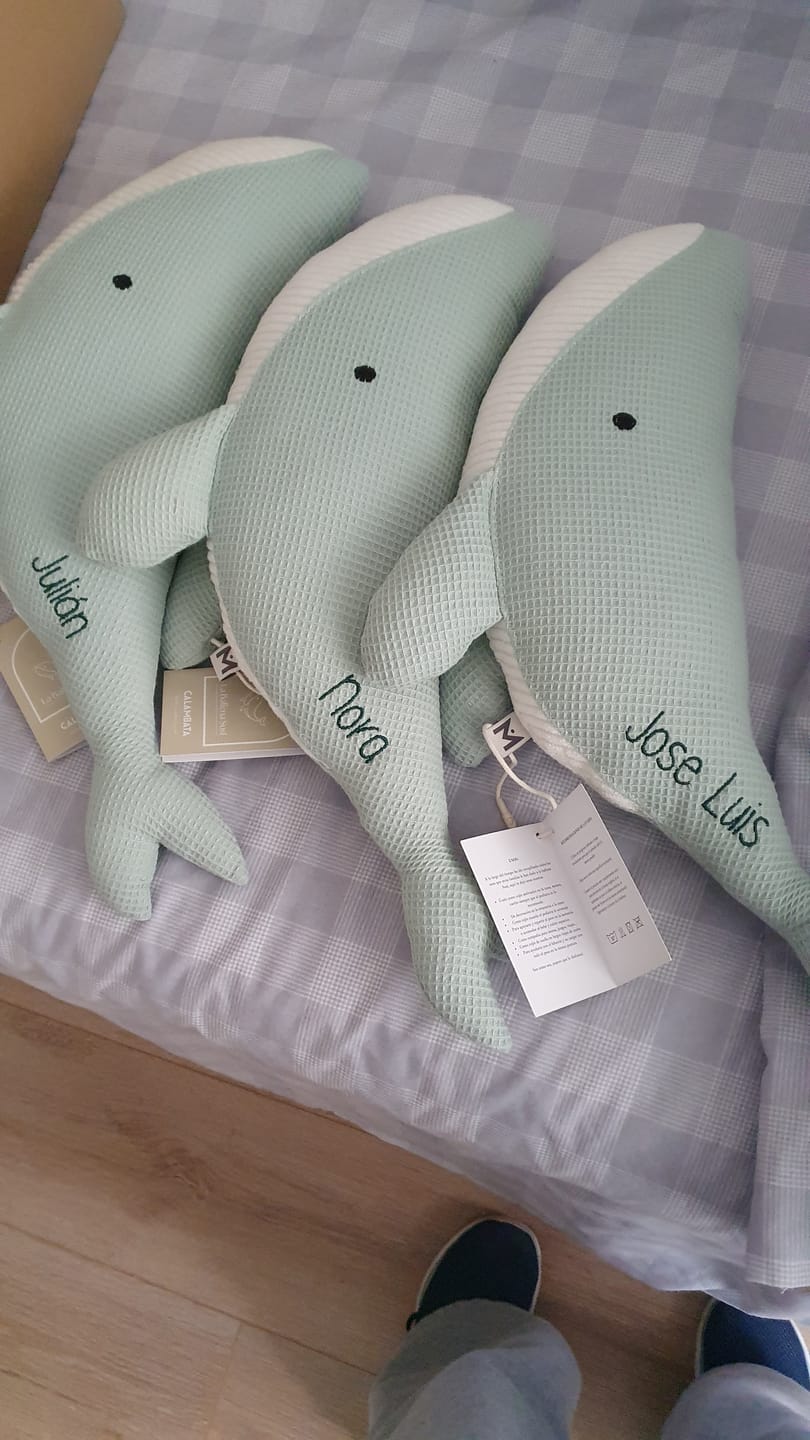 Customer photo review of La ballena Susi Personalizada