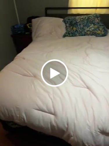 Customer video review of MarshMellow Comforter