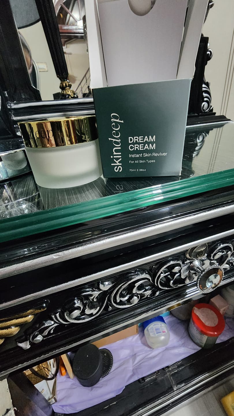 Customer photo review of DREAM CREAM - Instant Skin Reviver