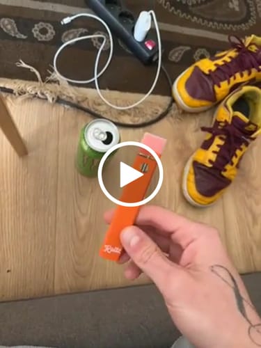 Customer video review of ROLLZ THCA Vape – approx. 800 puffs (90/10) | 2ml