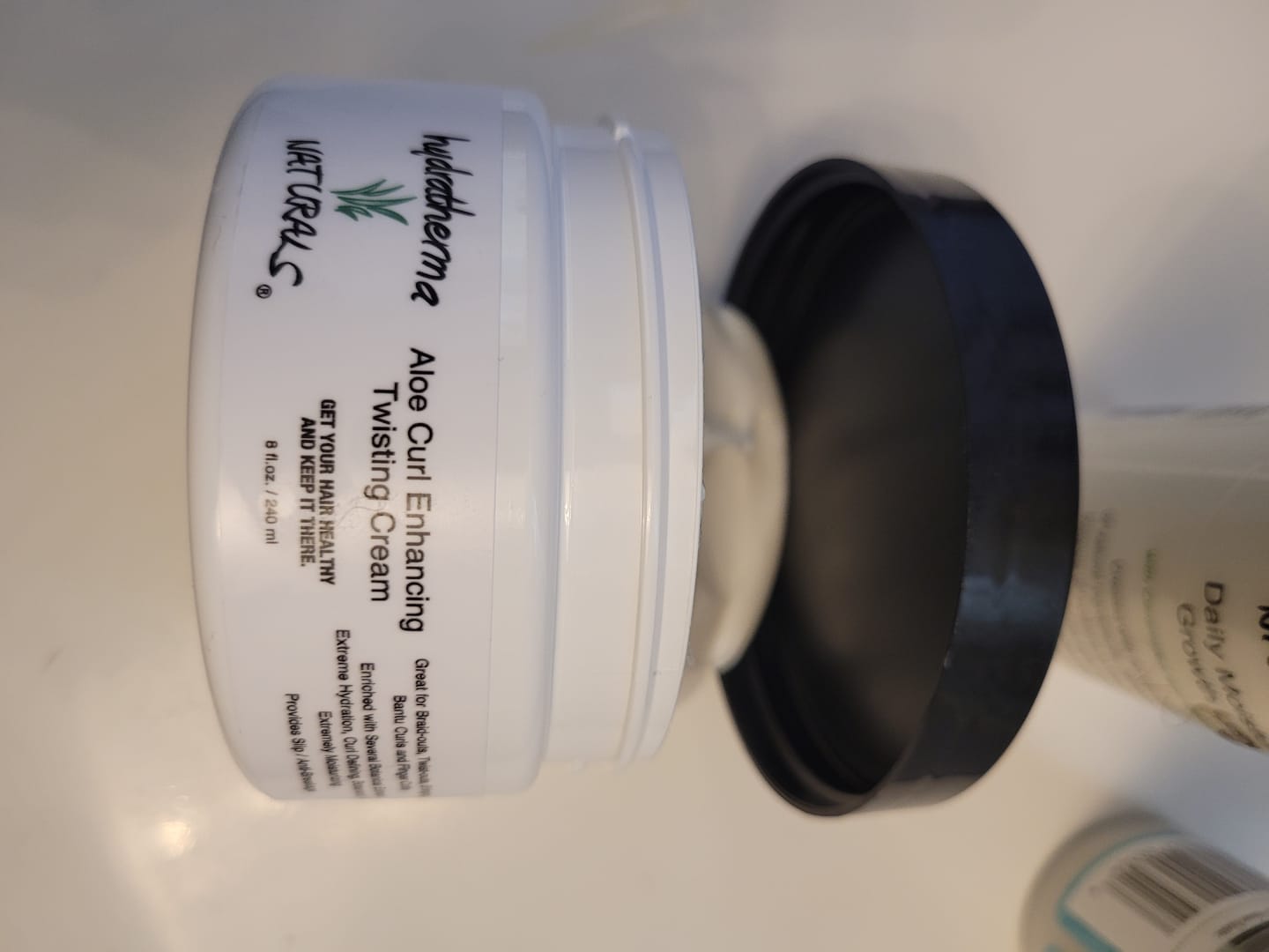 Customer photo review of Aloe Curl Enhancing Twisting Cream