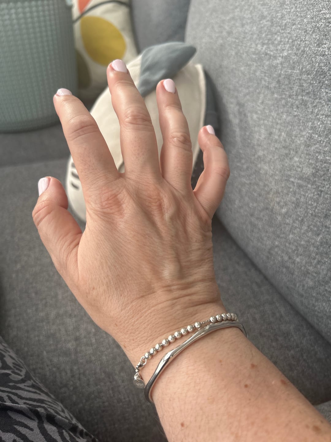 Customer photo review of Bamboo Bangle