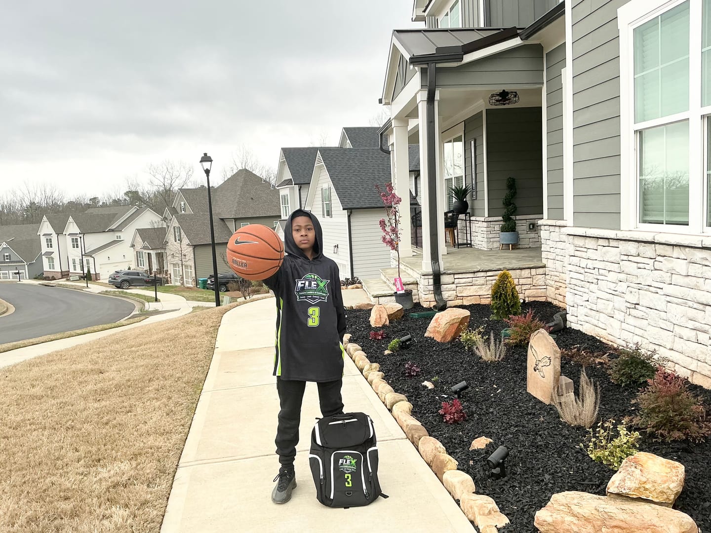 Customer photo review of Custom Black White Double Side Sets Design Sportswear Basketball Jersey