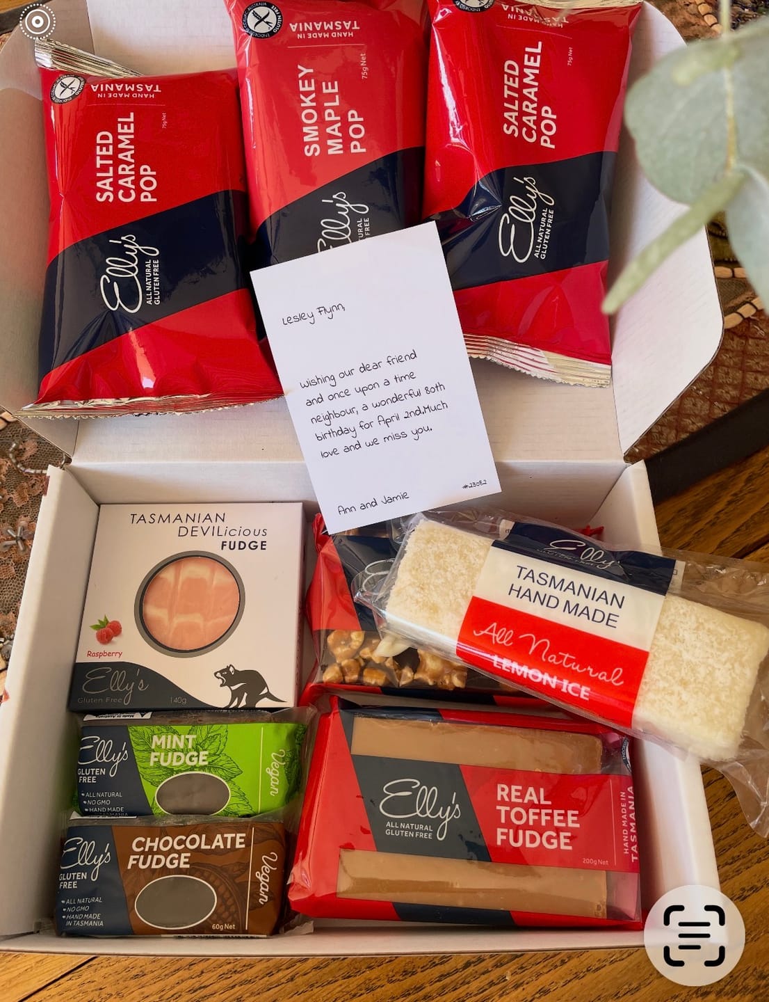Customer photo review of Elly's Care Box