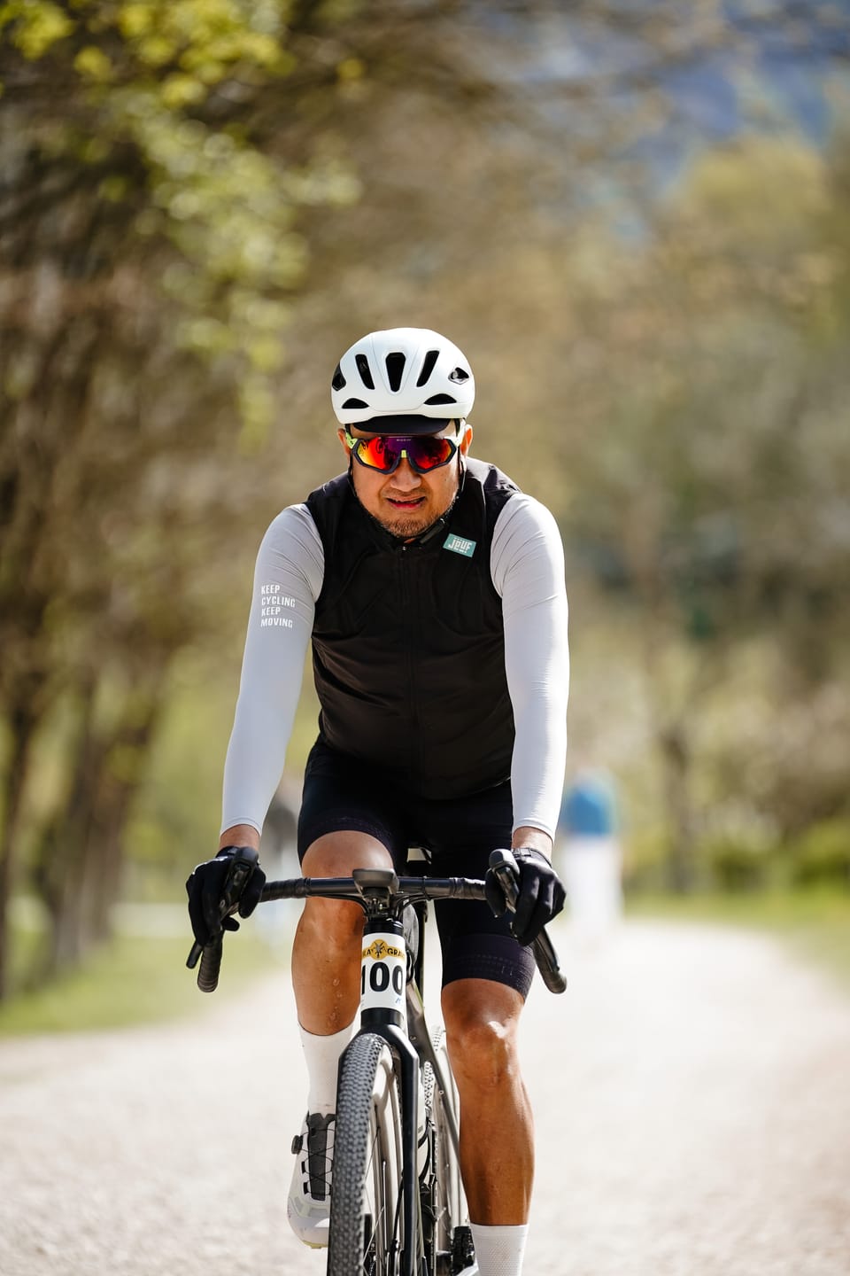 Customer photo review of VIVIDNESS LS JERSEY - GRAY