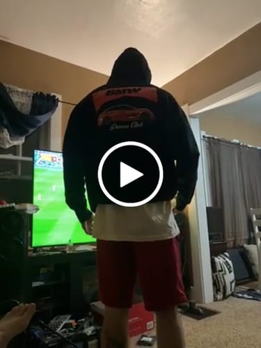 Customer video review of DRIVERS CLUB HOODIE
