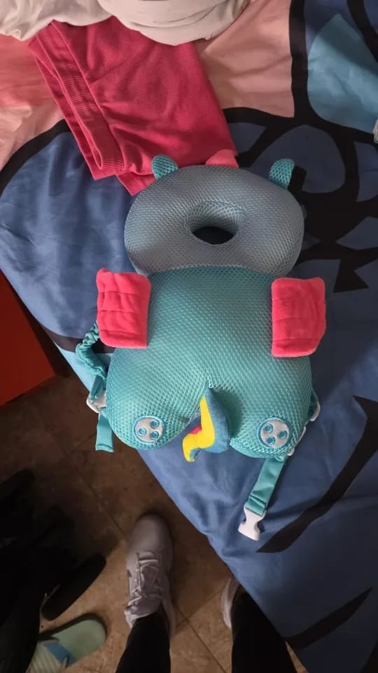 Customer photo review of BumperBuddy™ Baby Head Protector