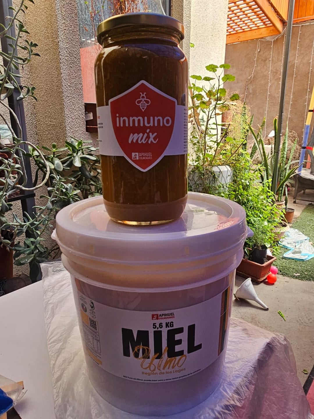 Customer photo review of Balde Miel de Ulmo 5,6 kg