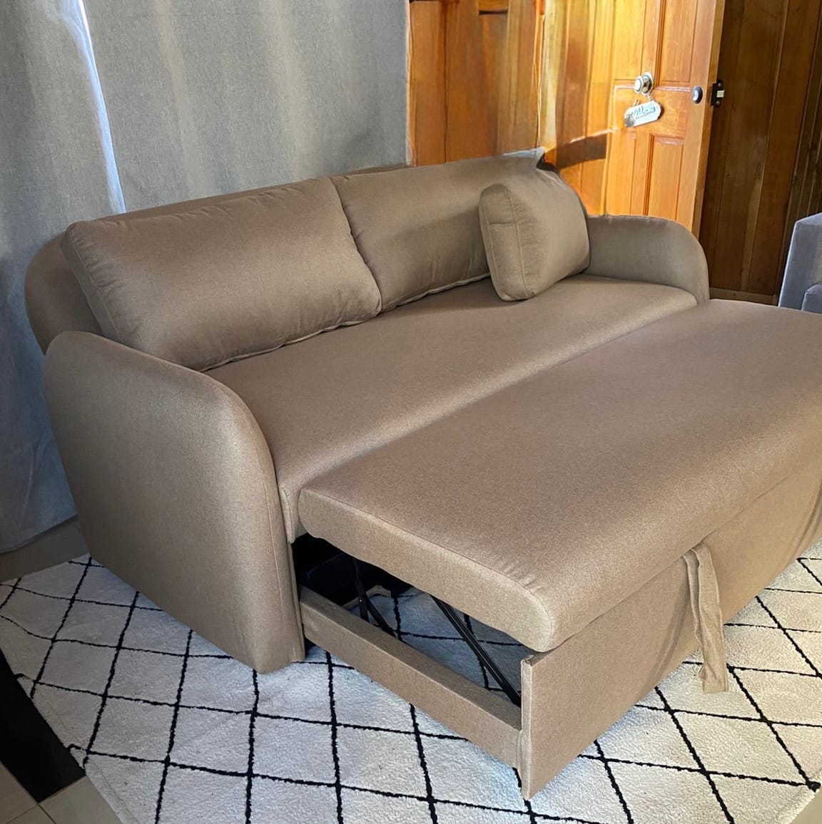 Customer photo review of Sofá cama Santorini