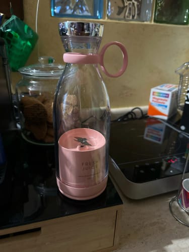 Customer photo review of Travel Portable Mini Juice Blender