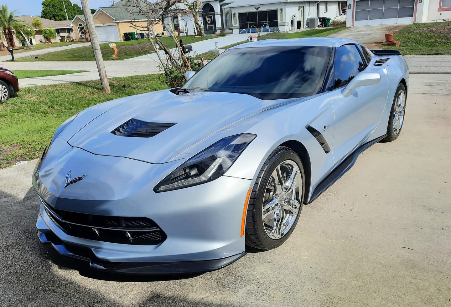 Customer photo review of Corvette C7 Stingray EOS Preformance Package Front Splitter