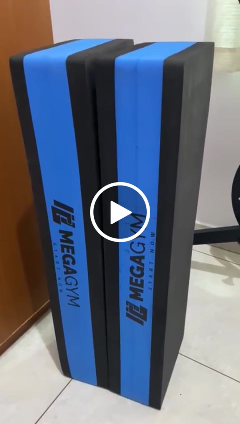 Customer video review of Step Profissional De EVA 90X28X14 Para Treino Aeróbico Musculação