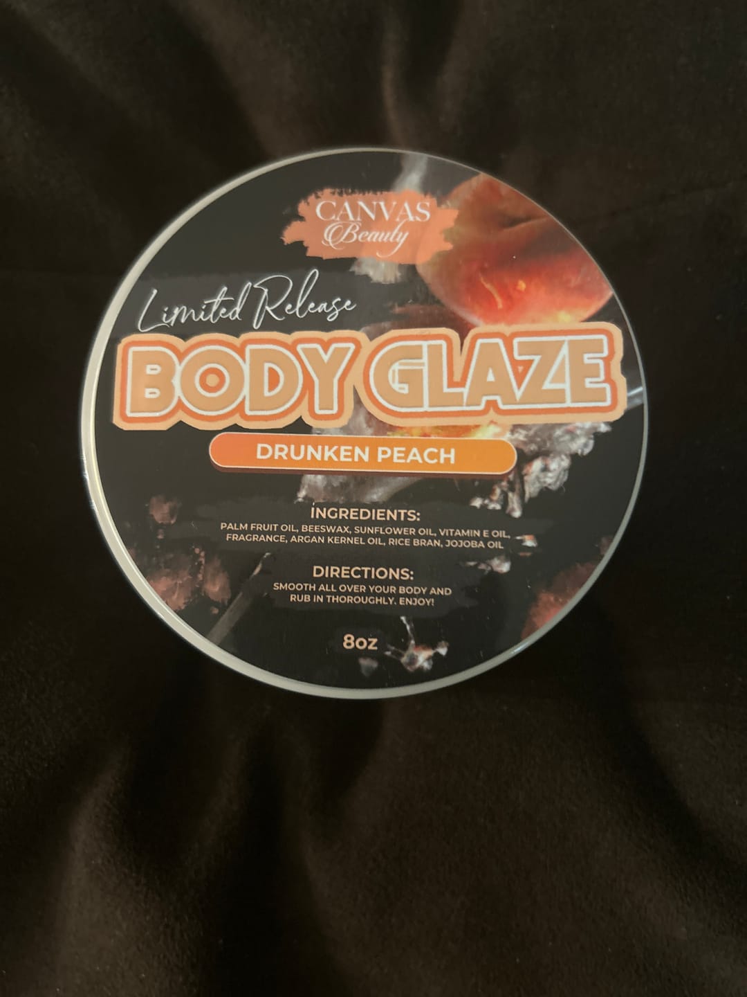 Customer photo review of (NEW) BODY GLAZE: DRUNKEN PEACH
