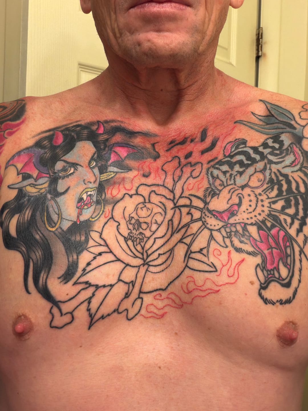 Customer photo review of Alpha Tattoo Oil