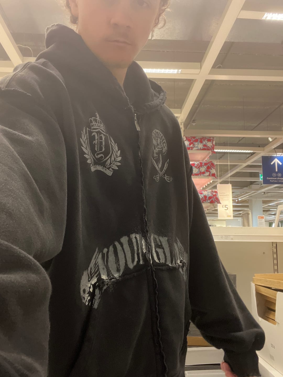 Customer photo review of 5222 - Ghost Zip-ups