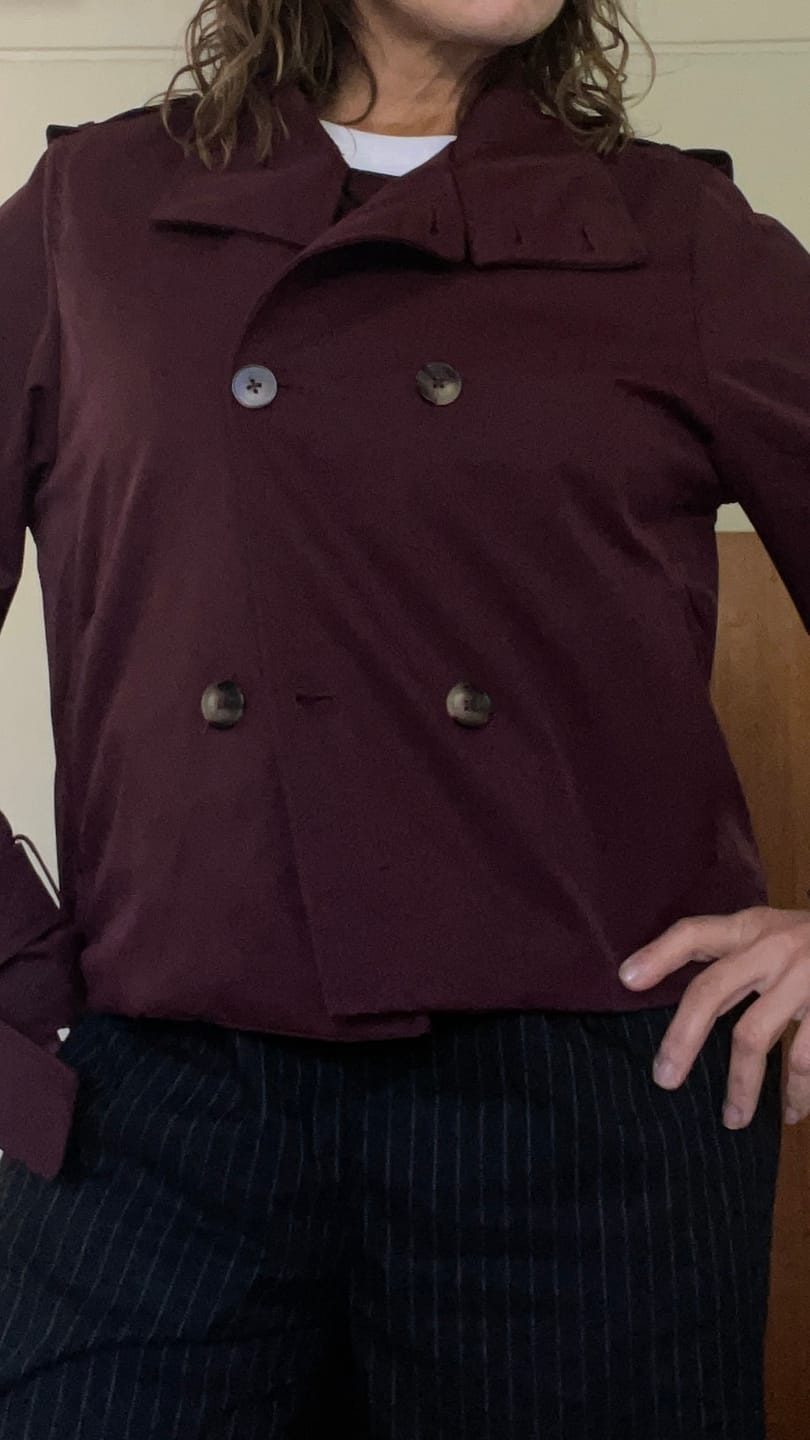 Customer photo review of Trench Coat Owen burdeo